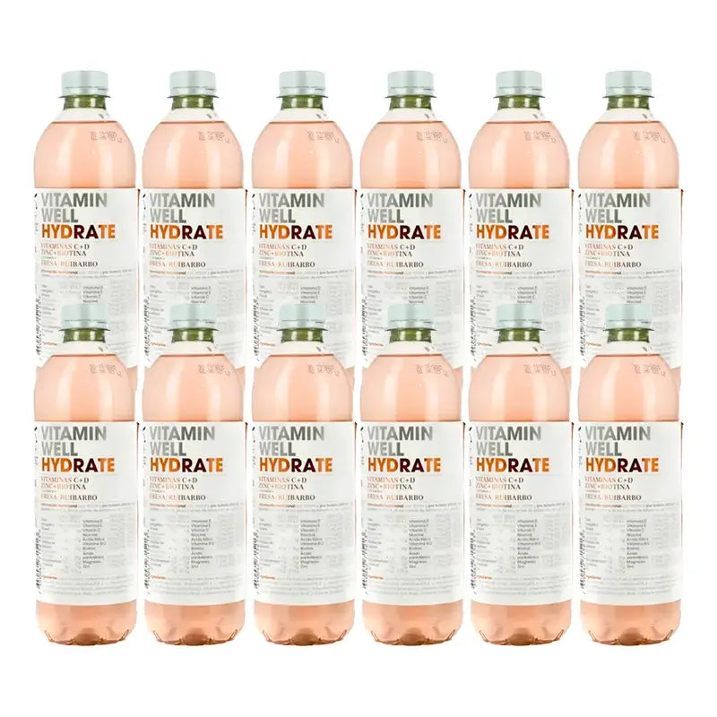Vitamin Well Hydrate, 12 x 500 ml pack