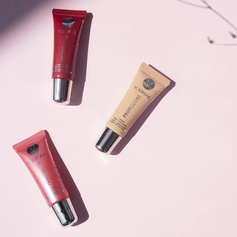 Volumax Fruitgloss Crème hydratante pour les lèvres à la fraise 7,5 Ml.