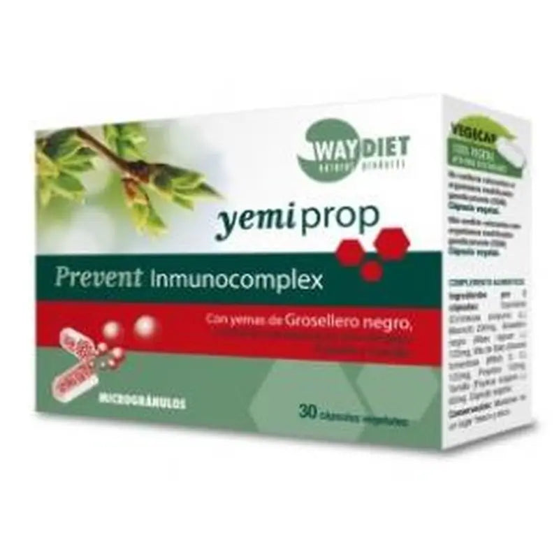 Waydiet Natural Products Prevent Inmunocomplex 30 Capsules