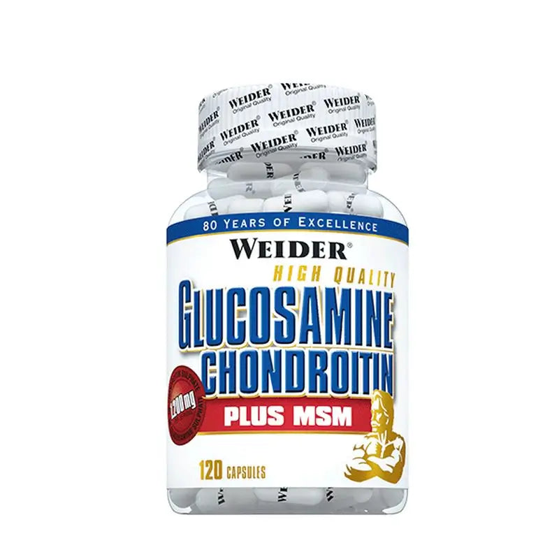 Weider Glucosamine Chondroitine + Msm , 120 capsules