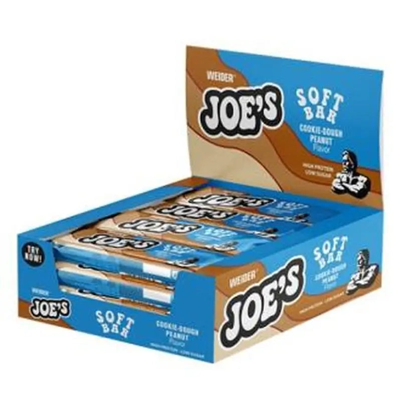 Weider Joe'S Soft Bar Cookie Dough 12X50Gr.