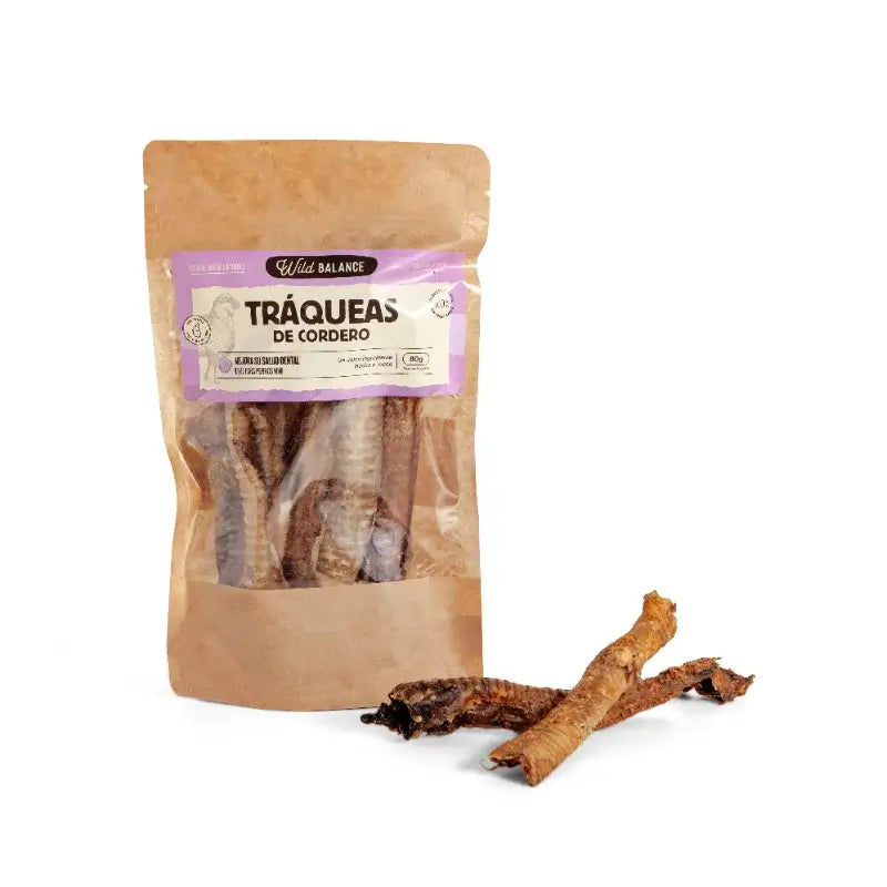 Wild Balance : Snack naturel à base de trachée d'agneau pour chiens