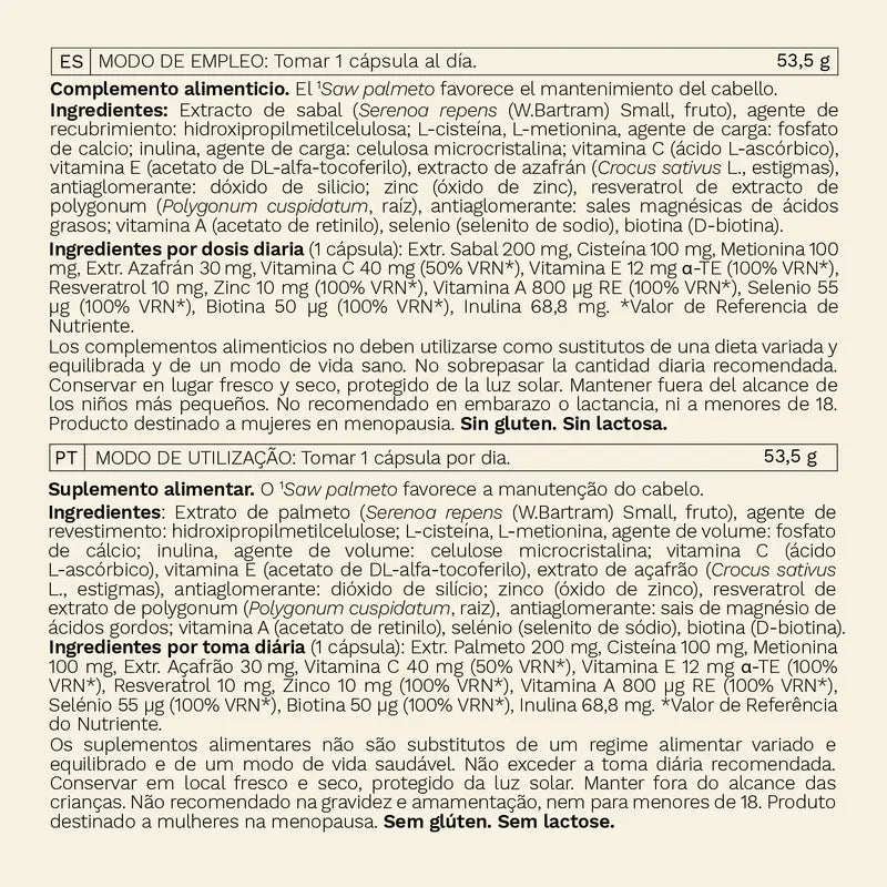 Woments Hair, 60 gélules