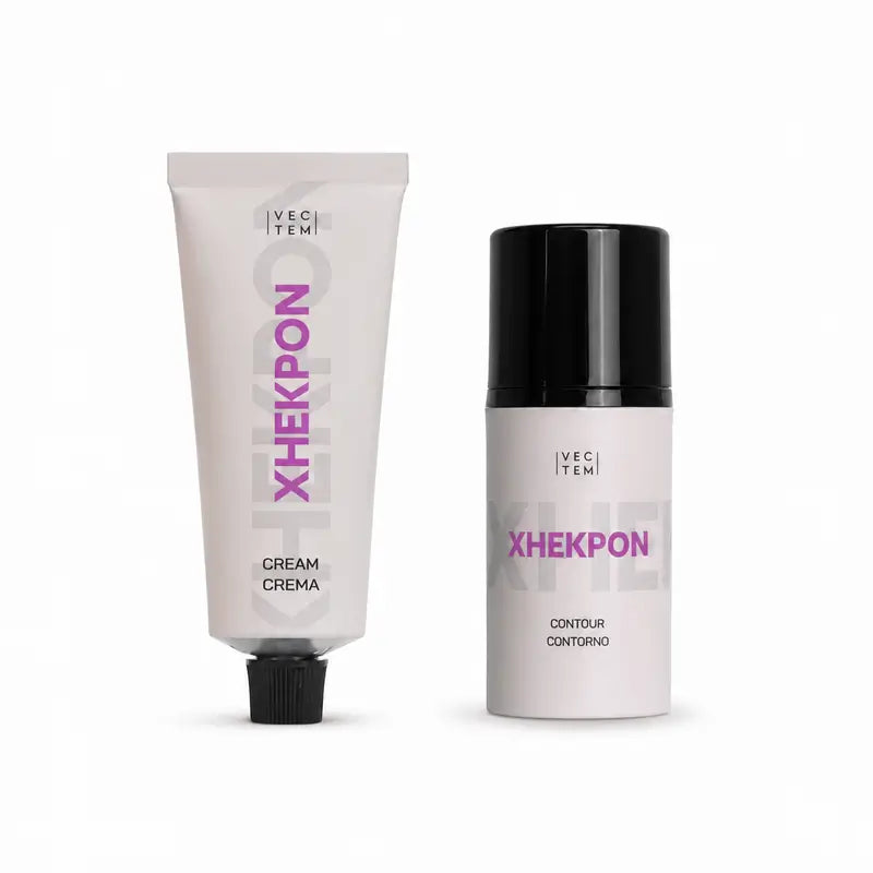 Xhekpon Crème contour des yeux 15 ml + Crème pour le visage 40 ml