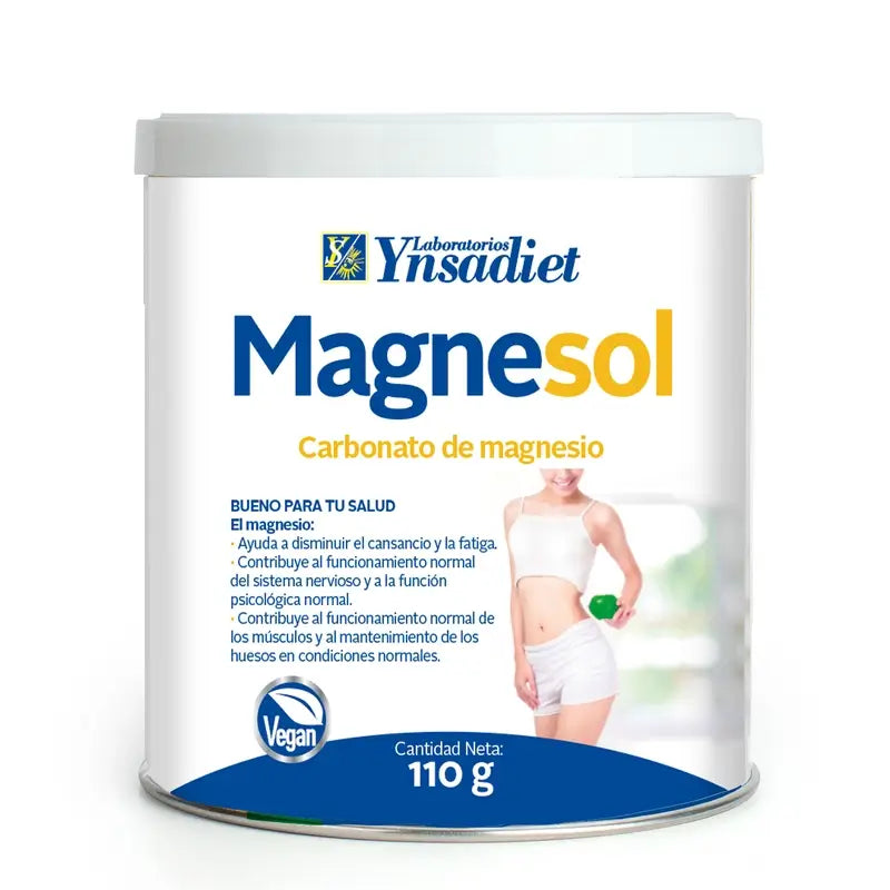 Ynsadiet Magnesol Carbonate de magnésium, 110 grammes