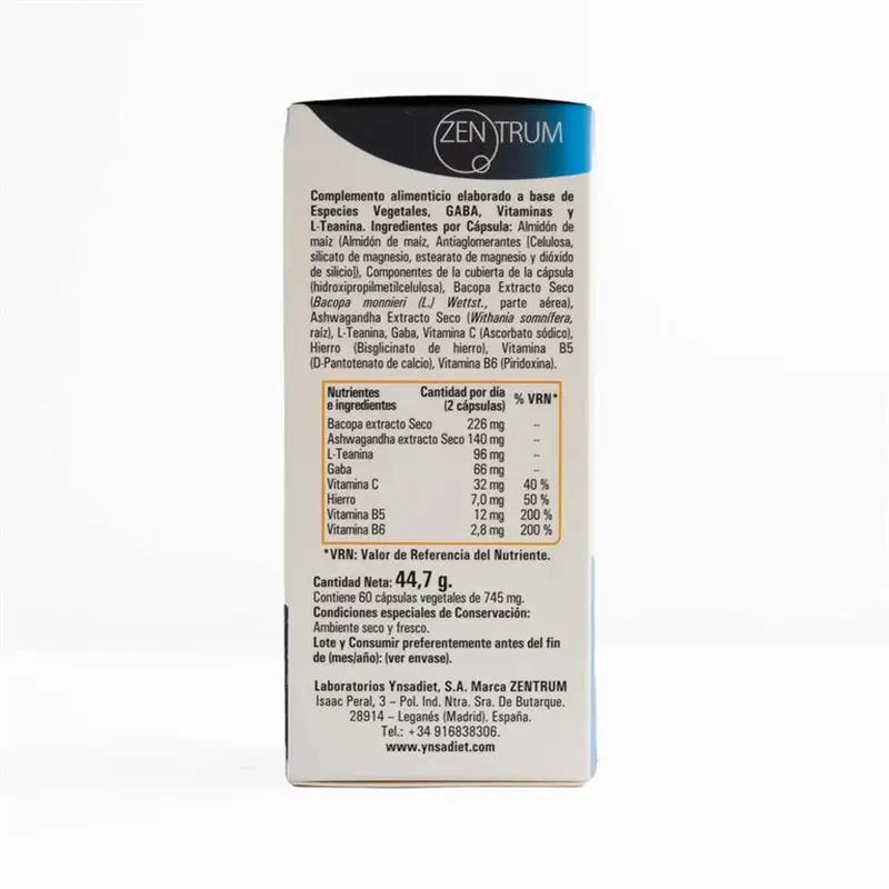 Ynsadiet Memocomplex, 60 gélules