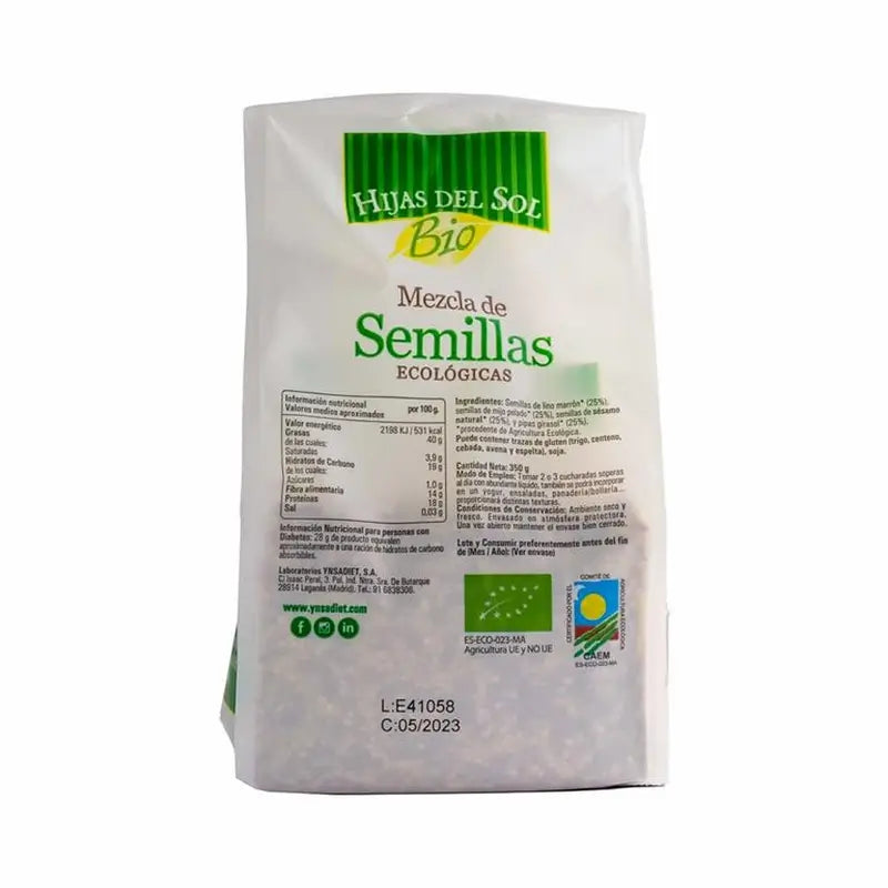 Ynsadiet 4 Mélange de graines 350Gr.