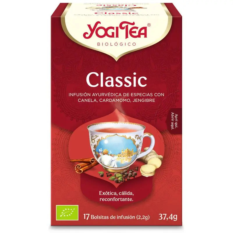 Yogi Tea Organic Classic 17 Sachets