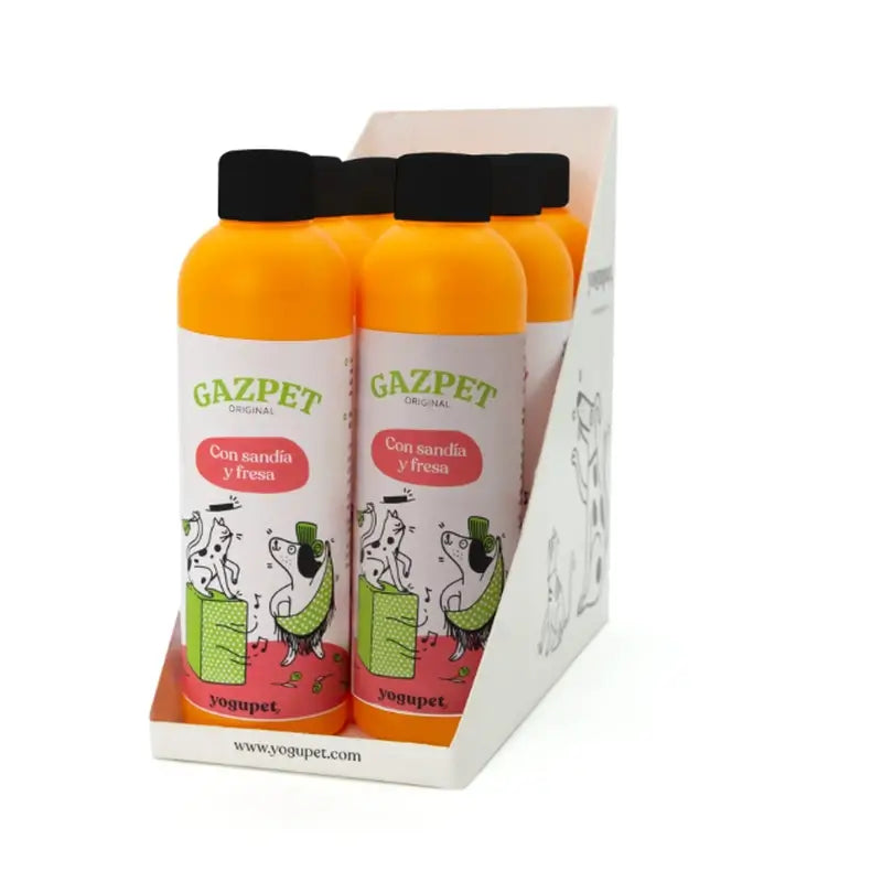 Yogupet Gazpet pastèque-fraise, 6x250 gr
