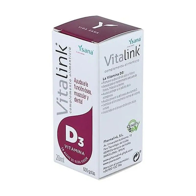Ysana Vitalynk D3 Drops 20Ml.