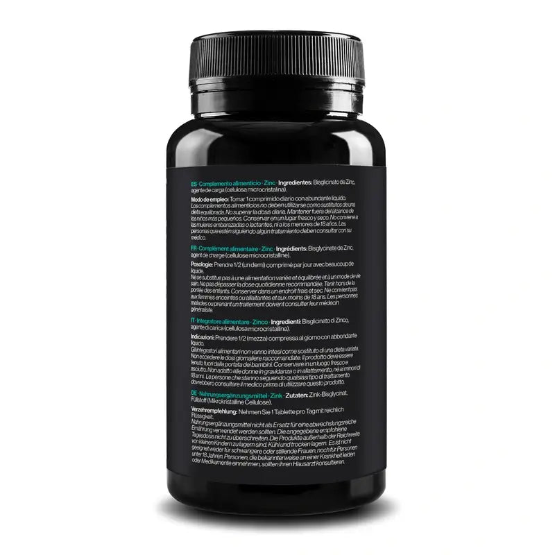 Zenement Zinc Bisglycinate, 400 comprimés végétaliens