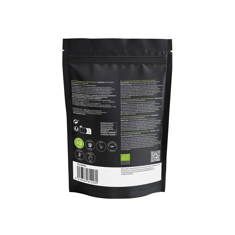 Zenement Organic Spirulina 600 comprimés vegan
