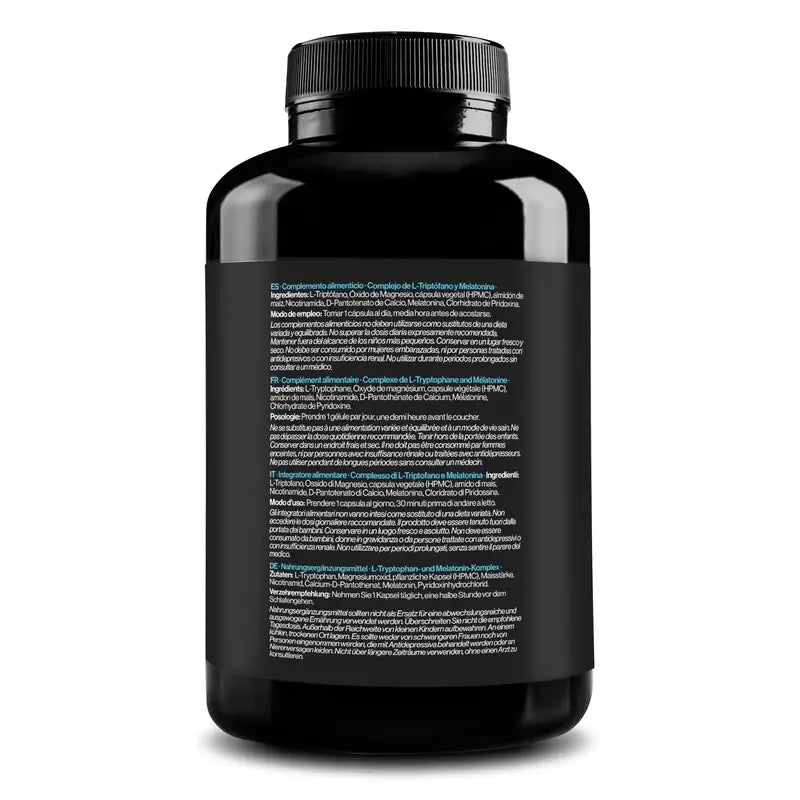 Zenement L-Tryptophan & Melatonin Complex, 180 gélules végétaliennes