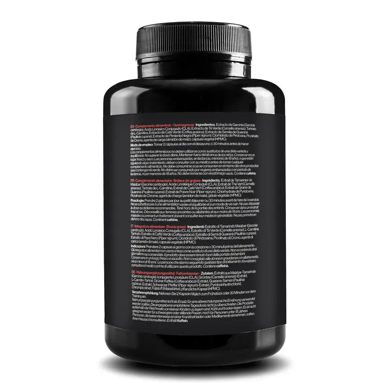 Zenement Fat Burner avec Thé Vert, L-Carnitine, Yerba Mate, Cla et Café Vert, 120 gélules végétaliennes
