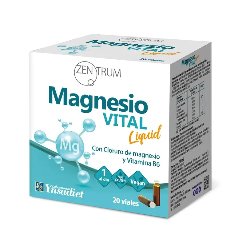 Zentrum Magnesium Vital Liquid, 20 ampoules
