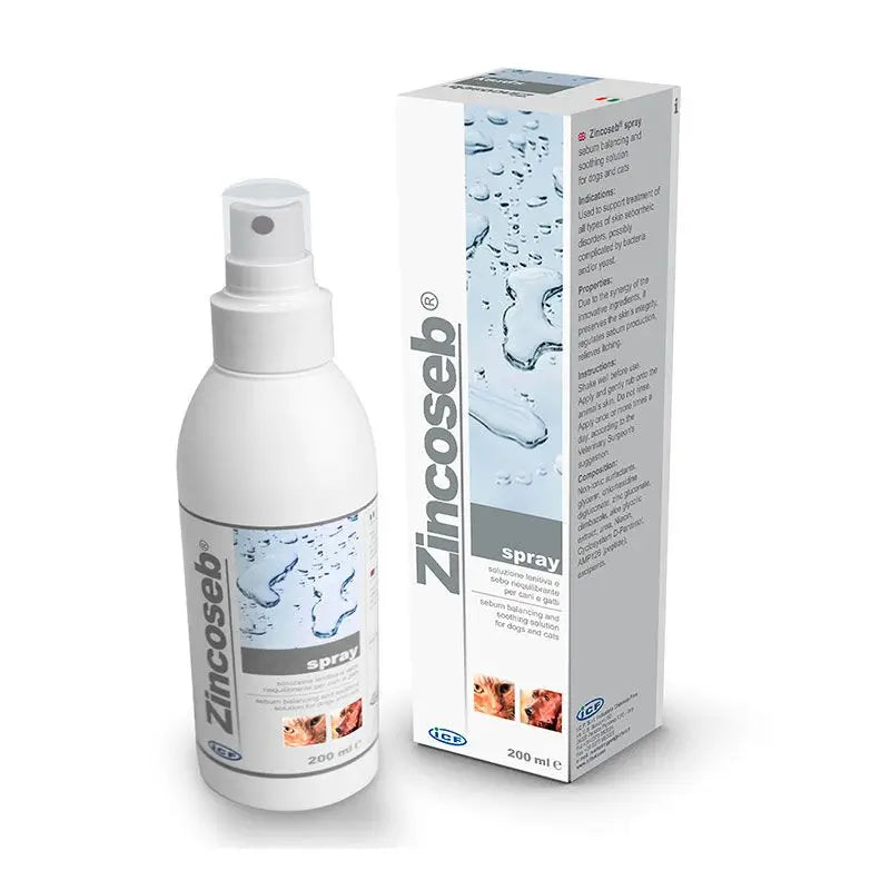 Zincoseb Dog Cat Spray 200 ml