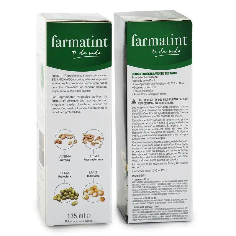 Farmatint 10N Platinum Blonde Gel de coloration permanente