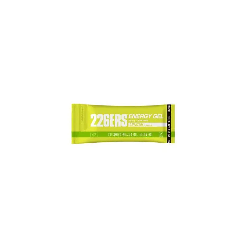 226Ers Energy Gel 25Gr Stick Energy Gel Lemon - 25Mg Caffeine, 25 gr