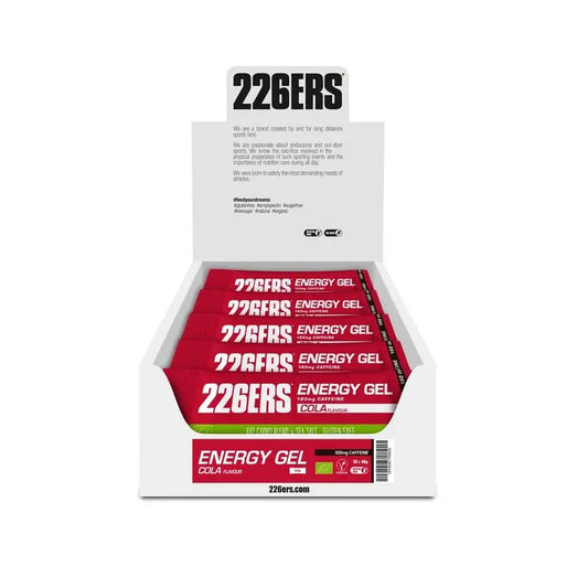 226Ers Energy Gel 40Gr Cola Energy Gel - 160Mg Caffeine, 30x40g