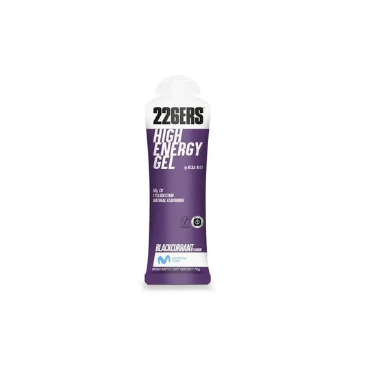226Ers High Energy Gel Blackcurrant Bcaa Energy Gel, 76 g