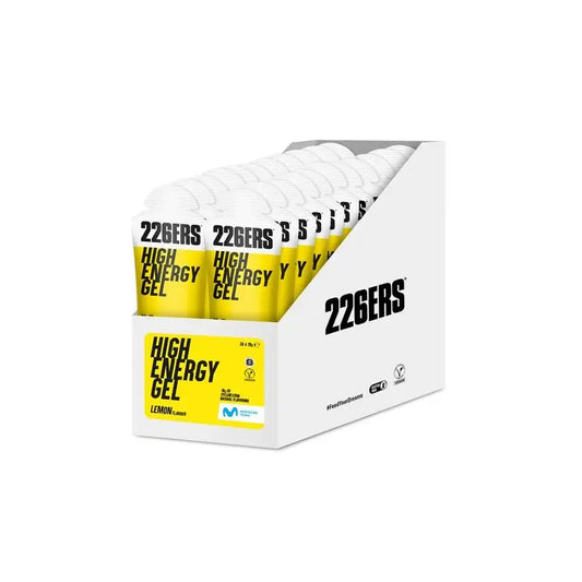 226Ers High Energy Gel Energy Gel Lemon, 24x76 grams