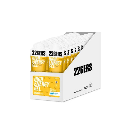 226Ers High Energy Gel Banana Energy Gel, 24x76 grams