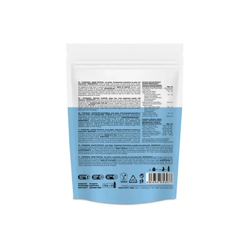 226Ers Hydrazero Boisson tropicale hypotonique, 225 g