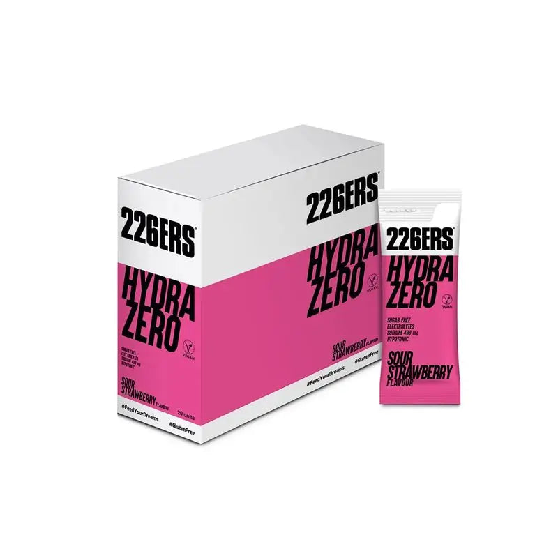 226Ers Hydrazero Single Dose Strawberry Hypotonic Drink, 20x75 g