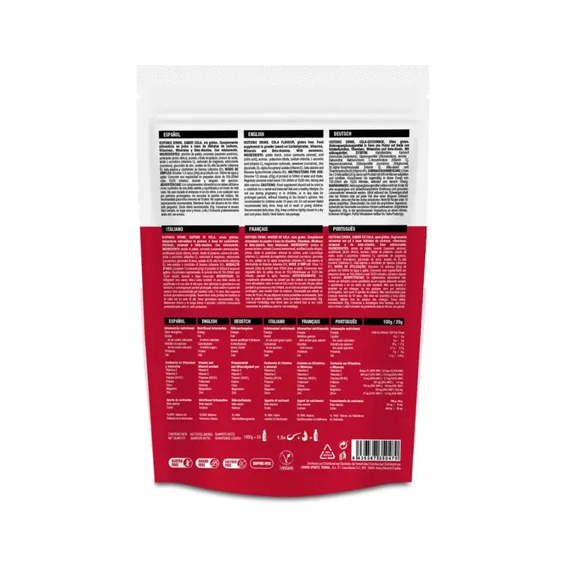 226Ers Boisson isotonique Boisson isotonique au cola, 500 g
