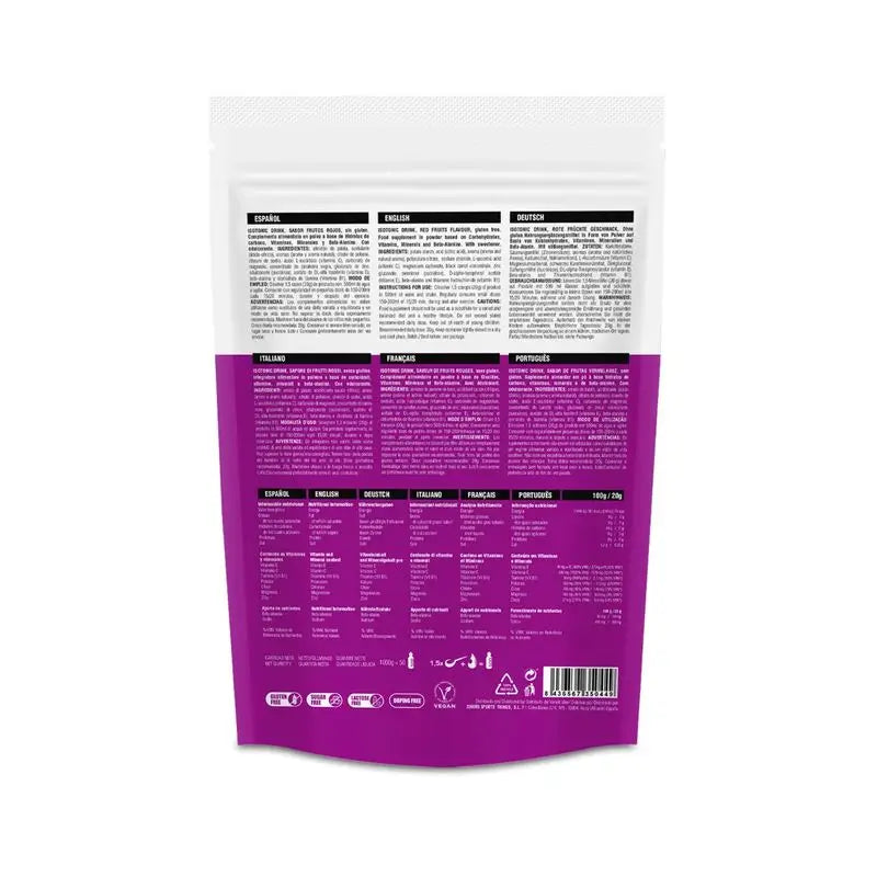 226Ers Boisson isotonique Boisson isotonique Fruits rouges, 1000 g
