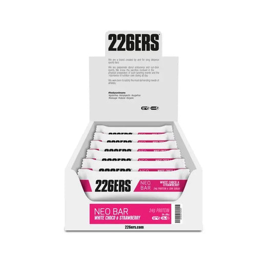 226Ers Neo Bar Protein - Protein Bar Neo Bar Protein - White Chocolate & Strawberry Protein Bar, 24x50 g
