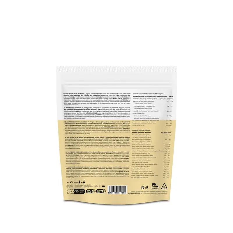 226Ers Crème de récupération nocturne 2,0 Vanille , 500 grammes