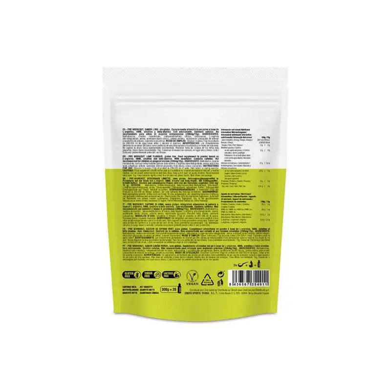 226Ers Supplément sportif de pré-entraînement Citron vert, 300 grammes