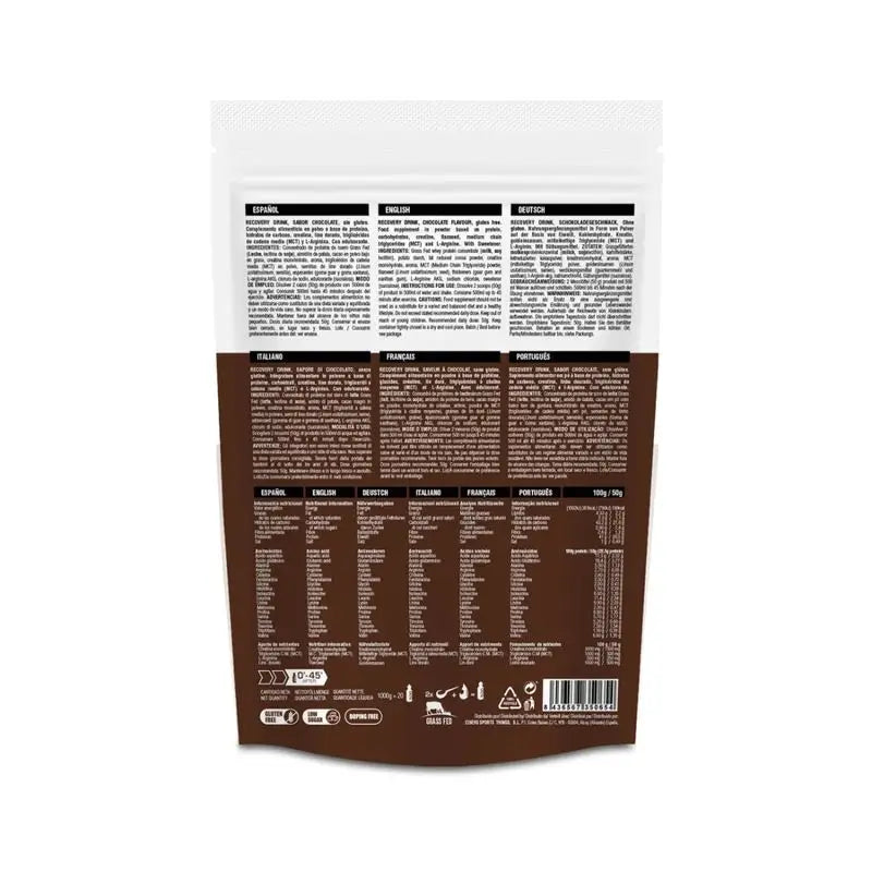 226Ers Recovery Drink Grass Fed Muscle Recovery Chocolate, 1000 grammes