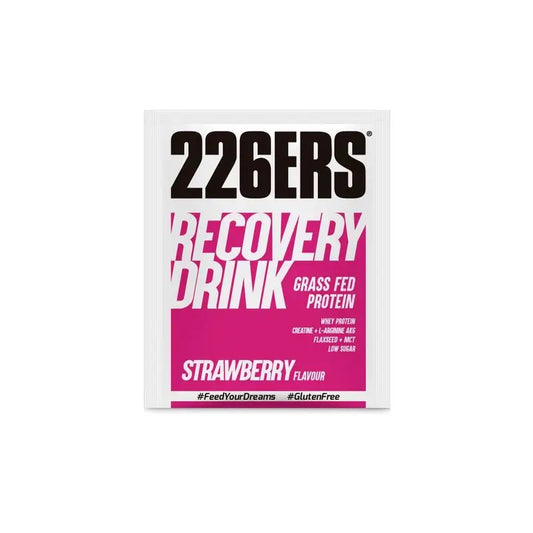 226Ers Recovery Drink - Strawberry Muscle Recovery Single Dose, 50 grams