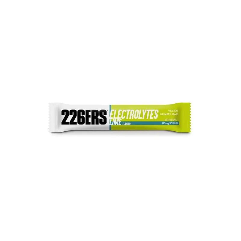 226Ers Vegan Gummy Bar Gummy Lime Energy Bar, 30 grams