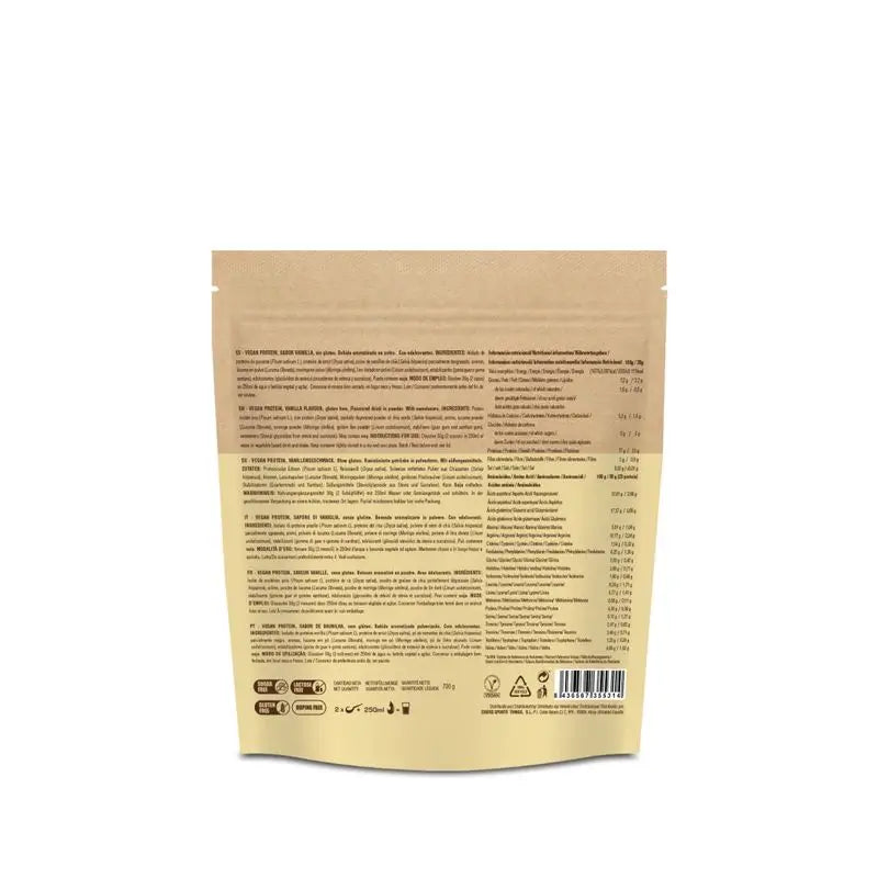 226Ers Vegan Protein 700 Shake de protéines végétaliennes en poudre à la vanille, 700g