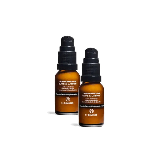 5Punto5 Contour des yeux et des lèvres pour peaux matures 15 ml, lot de 2