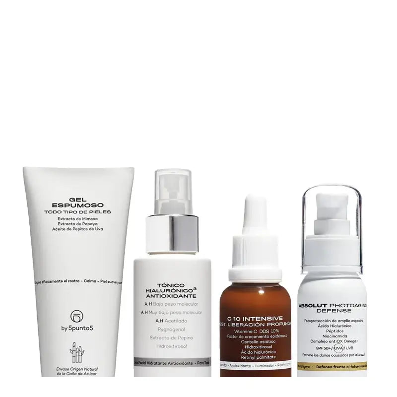 Pack de routine hydratant et antioxydant 5Point5