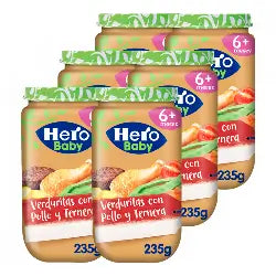 Hero Baby Hero Baby Vegetable Turkey Delight Jar 6X235G