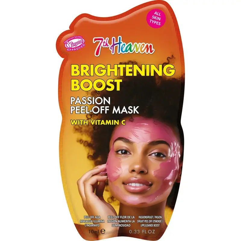 7 Heaven Passion Flower Peel-Off Mask Increases Radiance, 10 ml