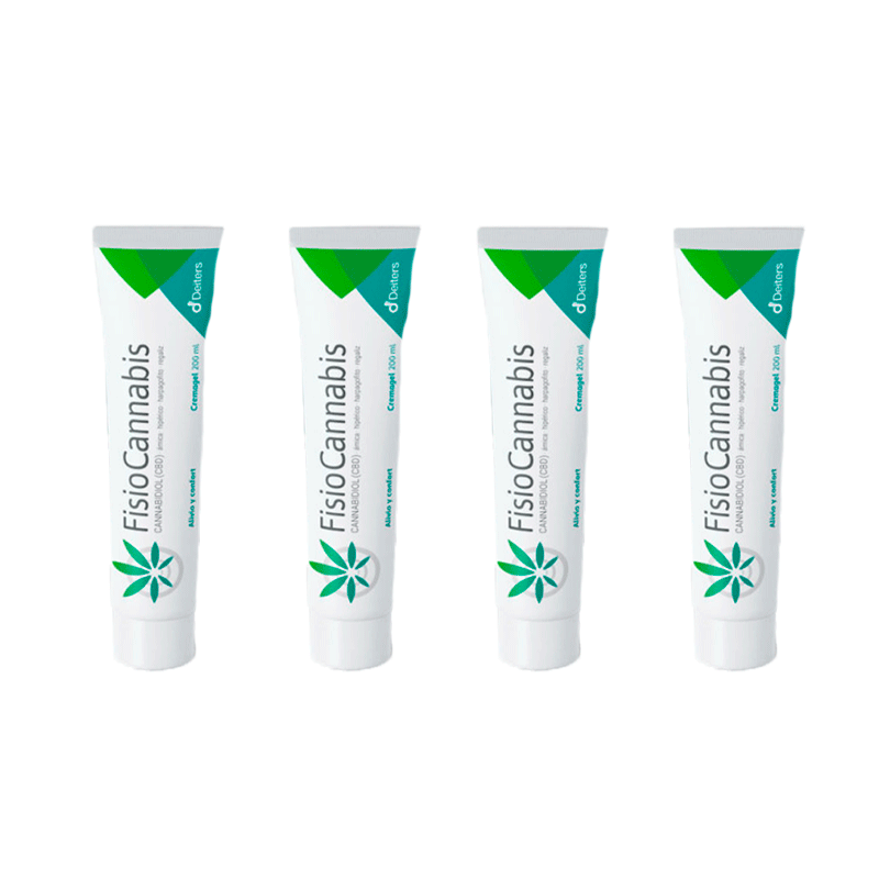 Fisiocannabis avec CBD, 4x200 ml