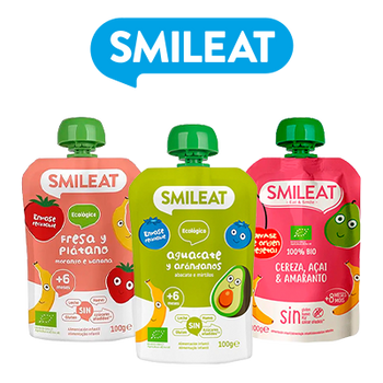 SMILEAT POUCHES 20% DTO. - ANIVERSARIO - BABY WEEK (15 OCTUBRE 2026)