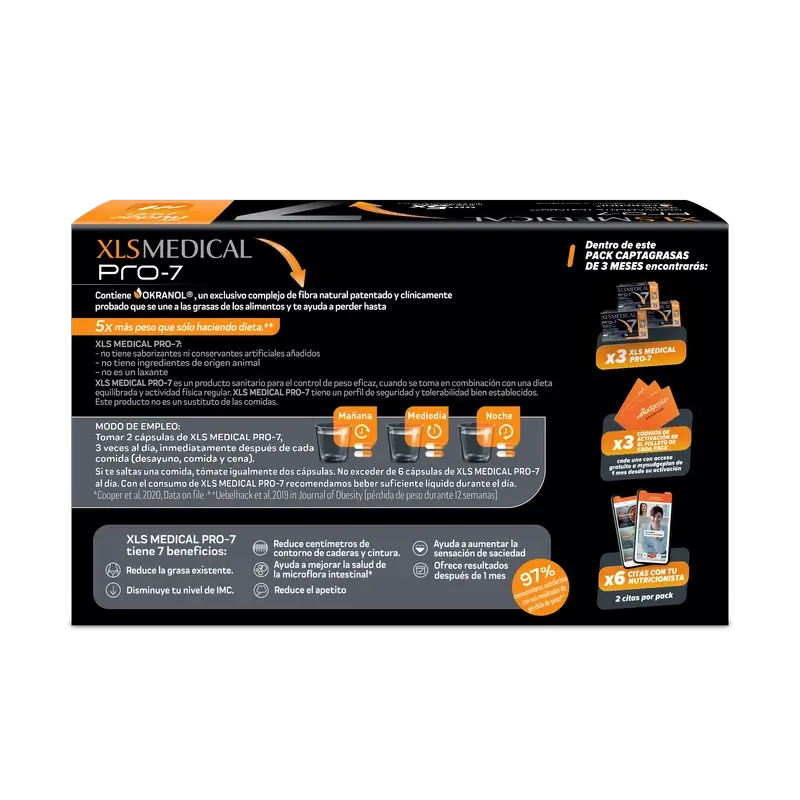 Xls Medical Pro7 Pack 3x180 Capsules