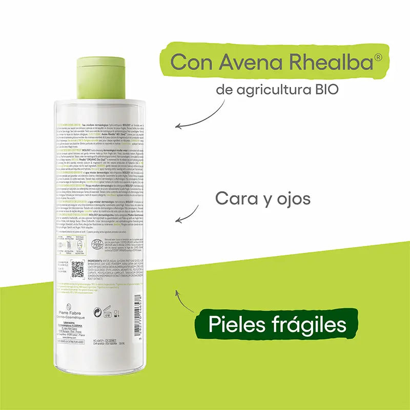 A-Derma Biologie Eau micellaire dermatologique 400 ml