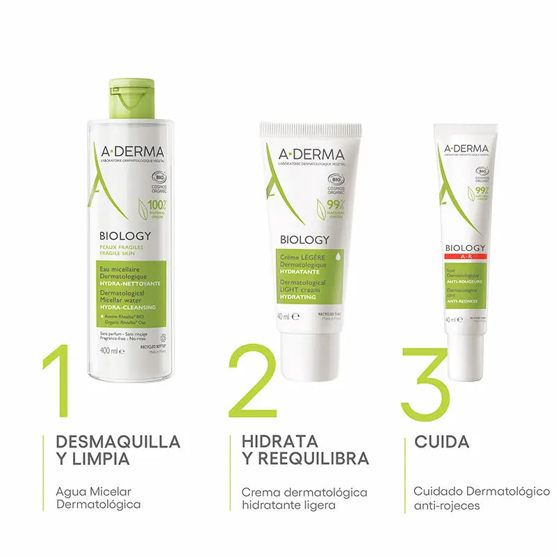 A-Derma Biology Light Dermatological Moisturiser 40 ml