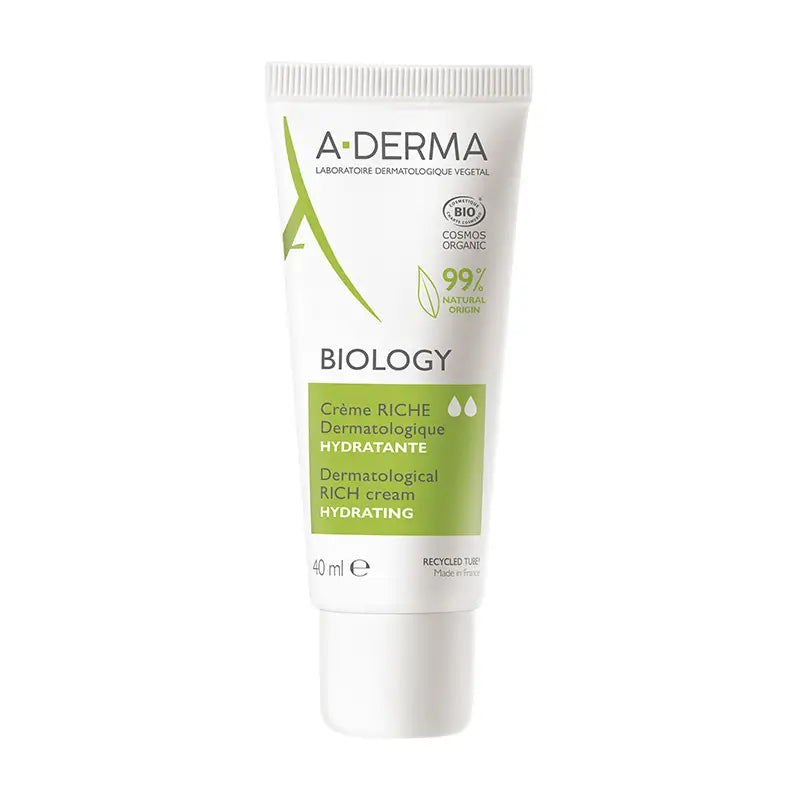 A-Derma Biology Rich Dermatological Moisturising Cream 40 ml
