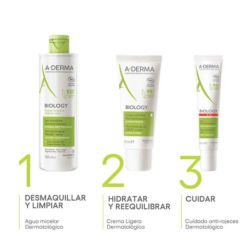 A-Derma Biologie Soin dermatologique anti-rougeurs 40 ml