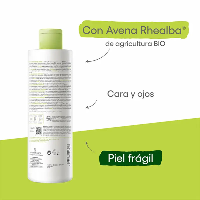 A-Derma Biologie Lait démaquillant dermatologique 400 ml
