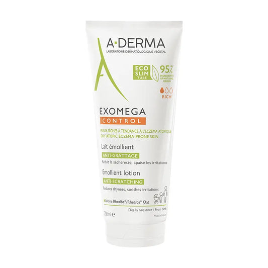 A-Derma Exomega Control Emollient Milk 200 ml